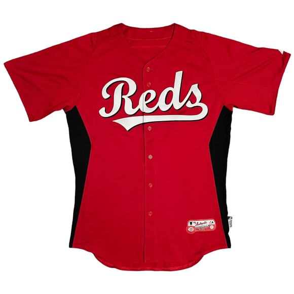 Team Issued 2013 Cincinnati Reds Spring Training Batting Practice Jersey - 42